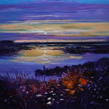 A summer evening gloaming Portuairk 24x24